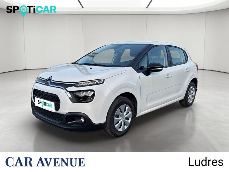 Occasion CITROEN C3 1.5 BlueHDi 100ch S&S Feel Business E6.d 2021 Blanc Banquise (O) 12190 € à Nancy
