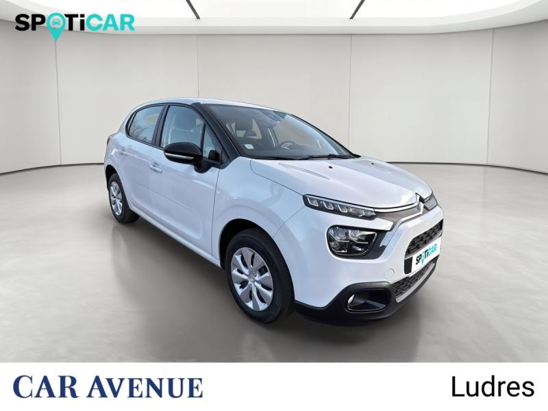 Occasion CITROEN C3 1.5 BlueHDi 100ch S&S Feel Business E6.d 2021 Blanc Banquise (O) 12190 € à Nancy