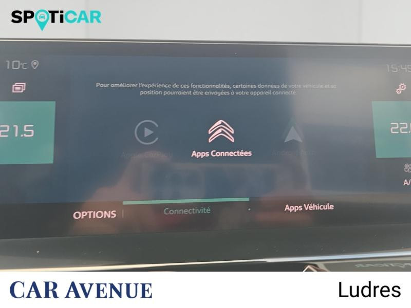 Occasion CITROEN C4 Moteur électrique 136ch (100 kW) Shine Automatique 2021 Noir Perla Nera (N) 18990 € à Nancy