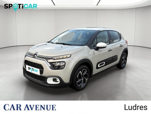 Used CITROEN C3 1.2 PureTech 110ch S&S Saint James 121g 2022 Sable (N) - Blanc Opale € 13,990 in Nancy