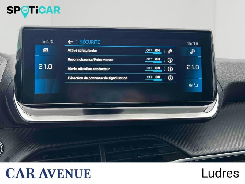 Occasion PEUGEOT 208 1.2 PureTech 100ch S&S Allure Pack 2021 Gris Artense (M) 14490 € à Nancy