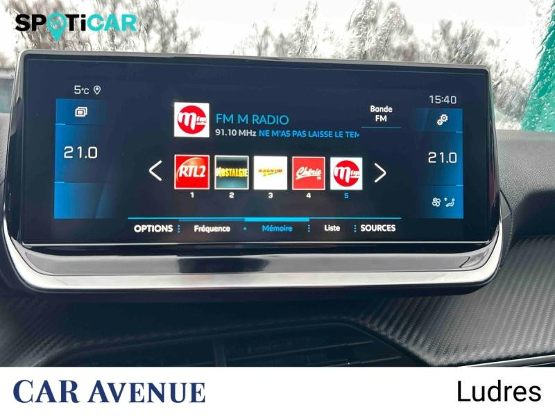 Occasion PEUGEOT 208 1.2 PureTech 100ch S&S Allure Pack 2021 Gris Artense (M) 14490 € à Nancy