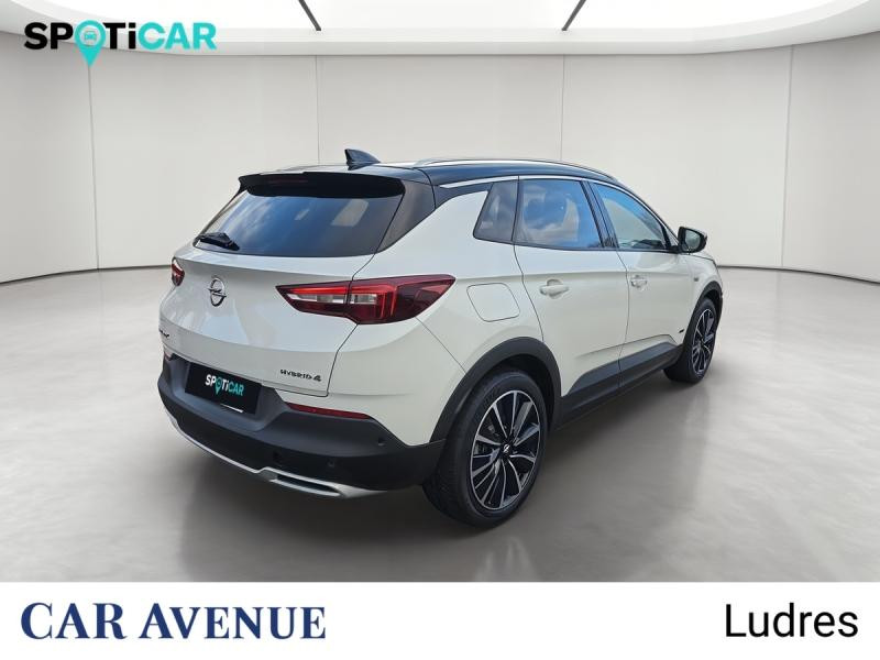 Used OPEL Grandland X Hybrid4 300ch Ultimate 2021 Toit+rétros ext noir/Blanc Perle € 21990 in Nancy
