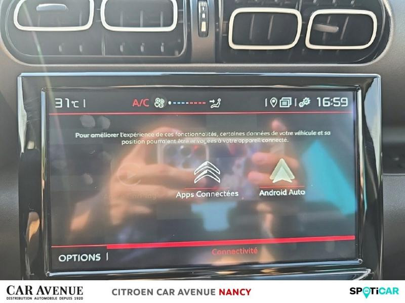 Occasion CITROEN C3 Aircross 1.2 PureTech 110ch S&S YOU 2024 Noir Perla Nera (M) 13290 € à Nancy