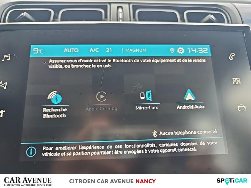 Used CITROEN C3 1.2 PureTech 83ch S&S Feel Pack 2021 Sable (N) - Noir Onyx € 11090 in Nancy