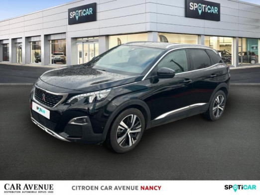 Occasion PEUGEOT 3008 1.2 PureTech 130ch S&S GT Line 2020 Noir Perla Nera (M) 14 390 € à Nancy