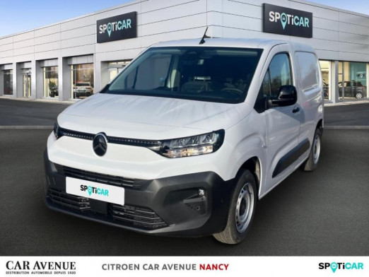 Occasion CITROEN Berlingo Van M 650kg BlueHDi 100ch S&S Pack Premium Connect 2025 Blanc Icy 24 400 € à Nancy