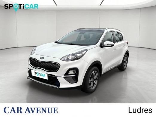 Occasion KIA Sportage 1.6 CRDi 115ch ISG Design 4x2 2019 Blanc Platine 16 990 € à Nancy