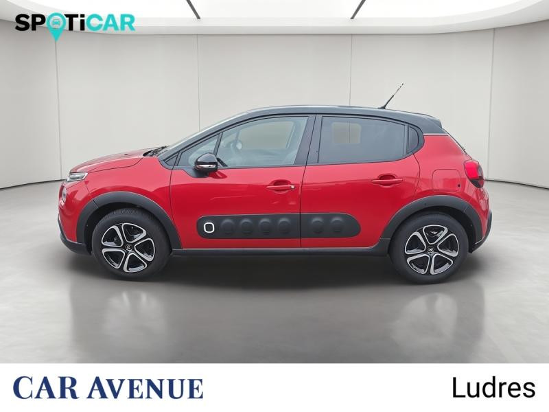 Occasion CITROEN C3 PureTech 82ch Shine S&S E6.d 2019 Rouge Rubi - Noir Onyx 8990 € à Nancy