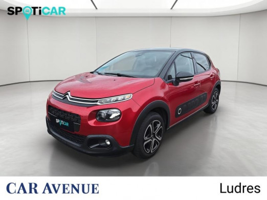 Occasion CITROEN C3 PureTech 82ch Shine S&S E6.d 2019 Rouge Rubi - Noir Onyx 8 990 € à Nancy