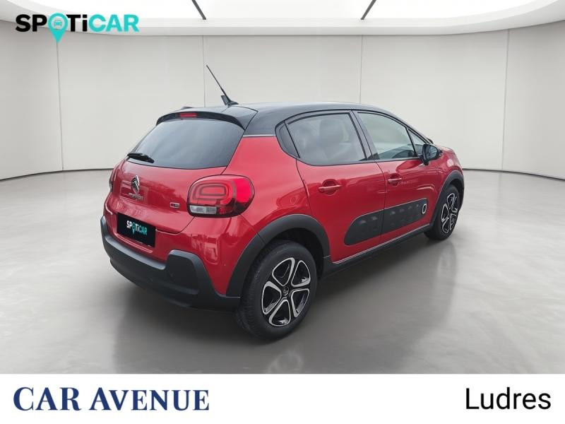 Occasion CITROEN C3 PureTech 82ch Shine S&S E6.d 2019 Rouge Rubi - Noir Onyx 8990 € à Nancy
