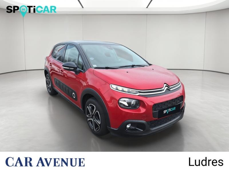 Occasion CITROEN C3 PureTech 82ch Shine S&S E6.d 2019 Rouge Rubi - Noir Onyx 8990 € à Nancy
