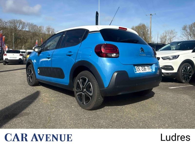 Used CITROEN C3 PureTech 82ch Shine 2017 Cobalt Blue - Blanc Opale € 8990 in Nancy