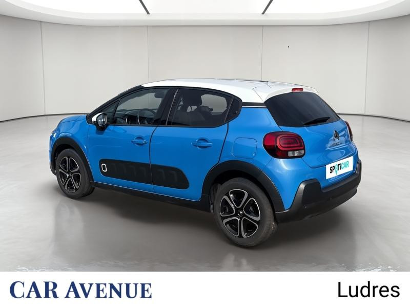 Used CITROEN C3 PureTech 82ch Shine 2017 Cobalt Blue - Blanc Opale € 8990 in Nancy