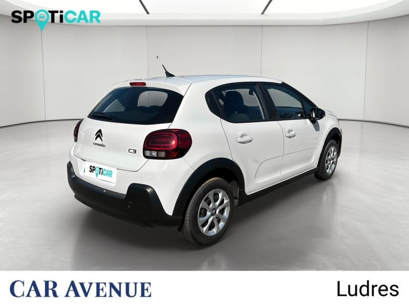 Used CITROEN C3 1.2 PureTech 83ch S&S Feel 122-123g 2022 Blanc Banquise (O) € 11490 in Nancy