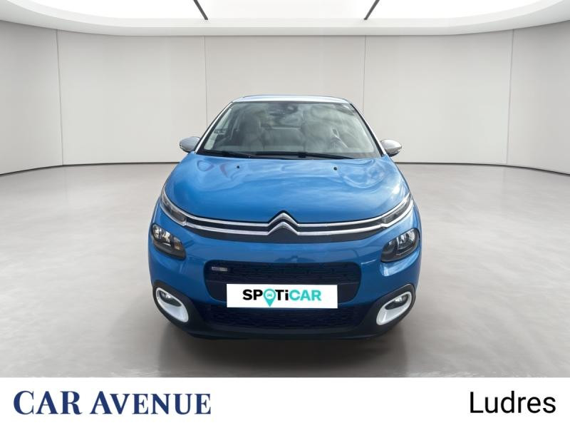 Used CITROEN C3 PureTech 82ch Shine 2017 Cobalt Blue - Blanc Opale € 8990 in Nancy