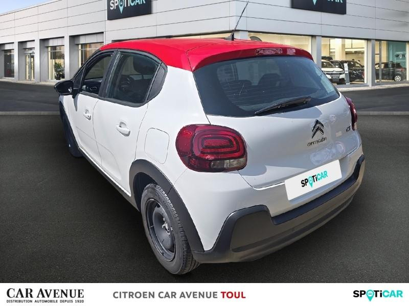 Occasion CITROEN C3 1.5 BlueHDi 100ch S&S Feel Pack E6.d 2023 Blanc Banquise (O) - Rouge Aden 10790 € à Nancy