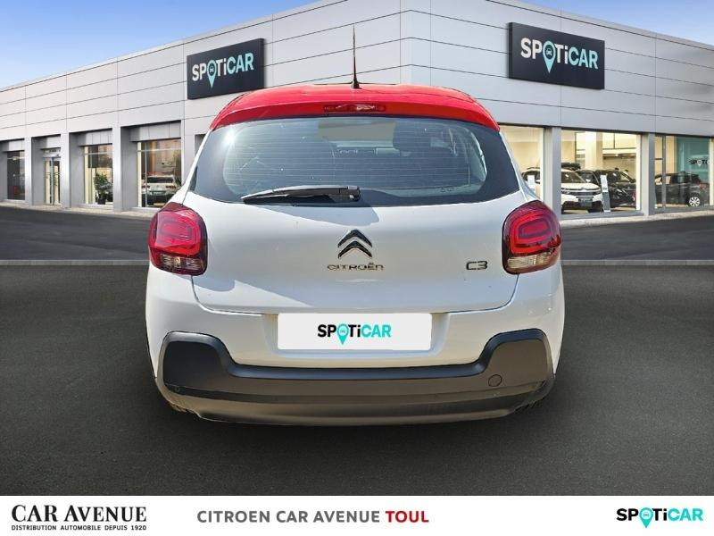 Occasion CITROEN C3 1.5 BlueHDi 100ch S&S Feel Pack E6.d 2023 Blanc Banquise (O) - Rouge Aden 10790 € à Nancy