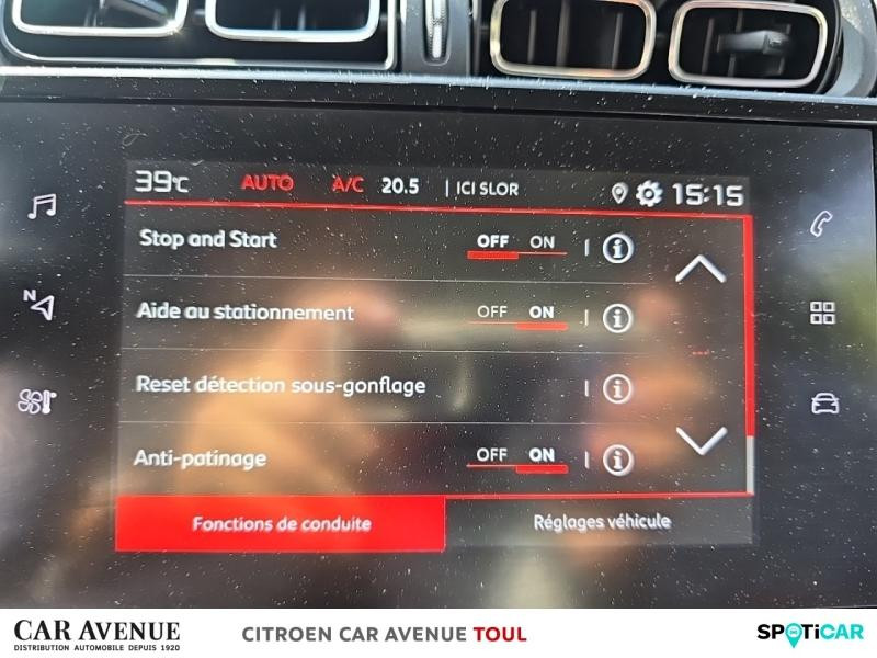 Occasion CITROEN C3 1.5 BlueHDi 100ch S&S Feel Pack E6.d 2023 Blanc Banquise (O) - Rouge Aden 10790 € à Nancy