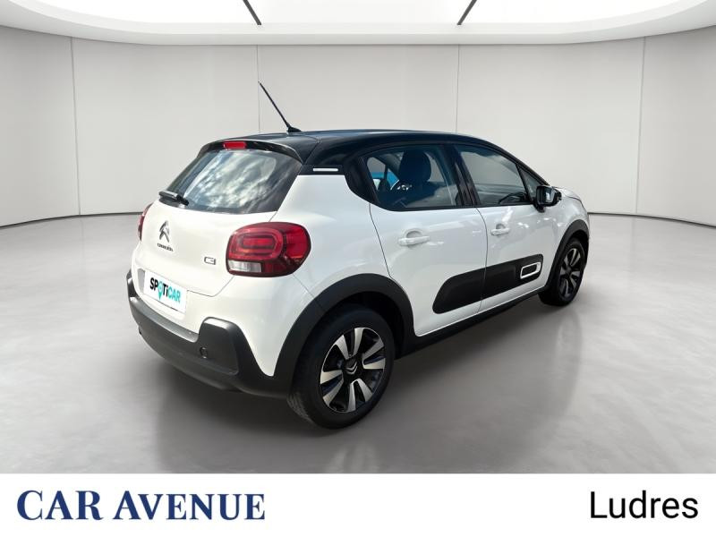 Occasion CITROEN C3 1.2 PureTech 110ch S&S Shine Business EAT6 2020 Blanc Banquise (O) 11490 € à Nancy