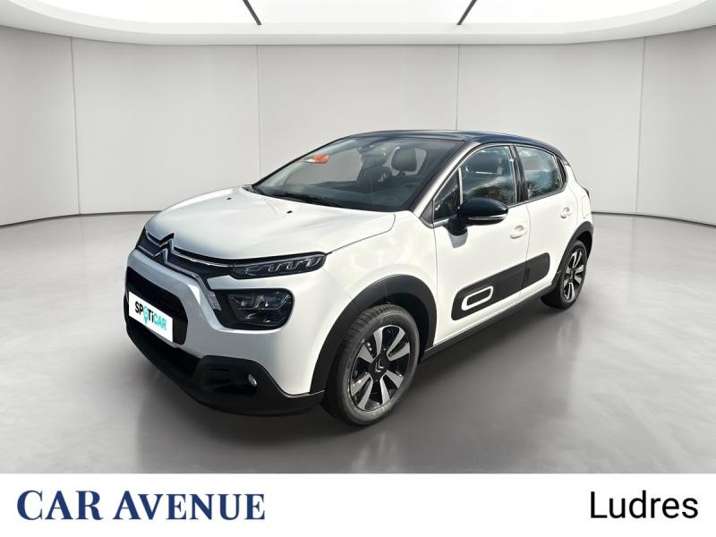 Occasion CITROEN C3 1.2 PureTech 110ch S&S Shine Business EAT6 2020 Blanc Banquise (O) 11490 € à Nancy