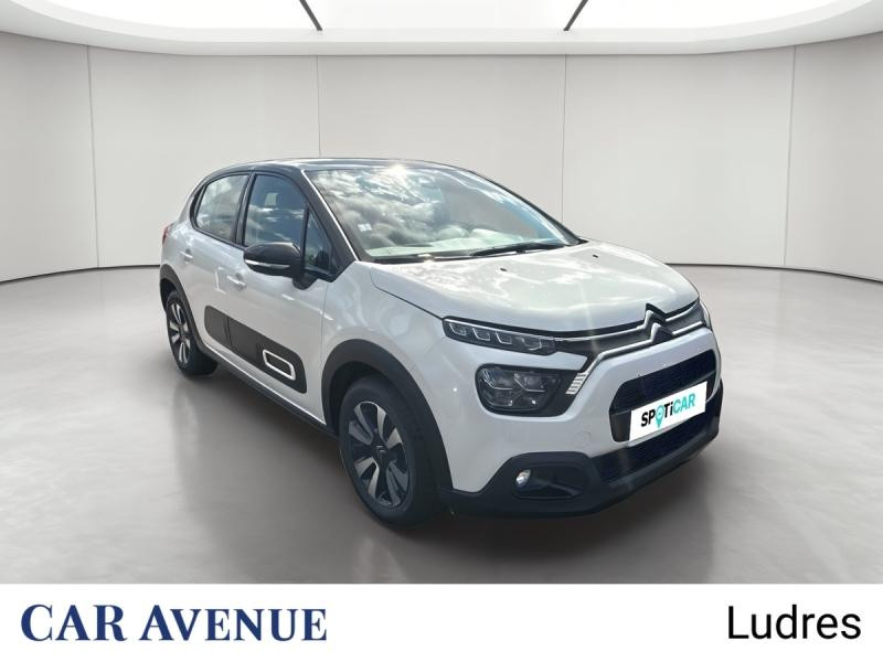 Occasion CITROEN C3 1.2 PureTech 110ch S&S Shine Business EAT6 2020 Blanc Banquise (O) 11490 € à Nancy