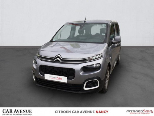 Occasion CITROEN Berlingo M BlueHDi 100ch S&S Feel 112g 2019 Gris Acier (M) 19 490 € à Lunéville