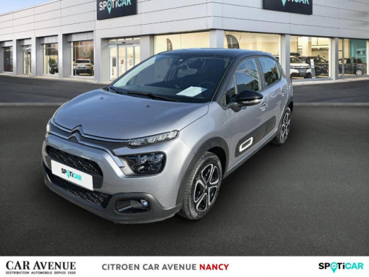 Occasion CITROEN C3 1.2 PureTech 83ch S&S Feel Pack 2022 Gris Acier (M) - Noir Onyx 17 952 € à Lunéville