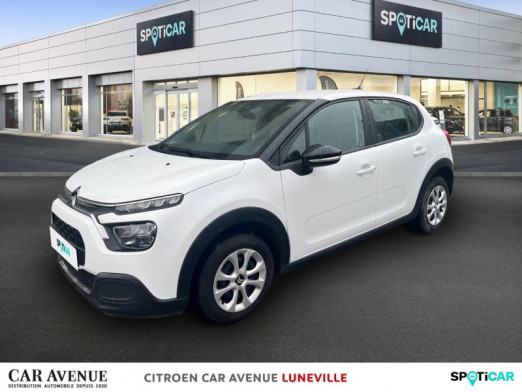 Used CITROEN C3 1.2 PureTech 83ch S&S Feel 122-123g 2021 Blanc Banquise (O) € 12,100 in Lunéville