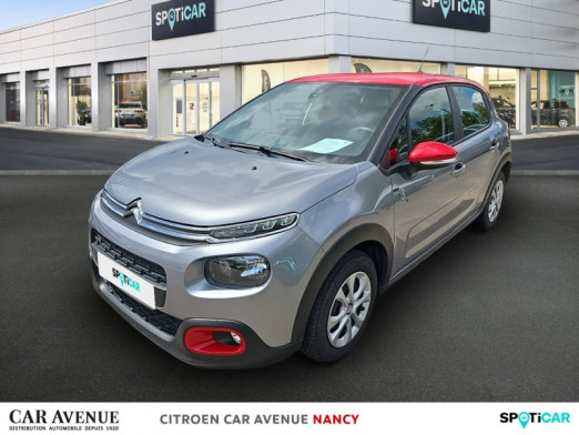 Occasion CITROEN C3 PureTech 82ch Graphic S&S E6.d 2020 Gris Acier - Rouge Aden 12 000 € à Lunéville