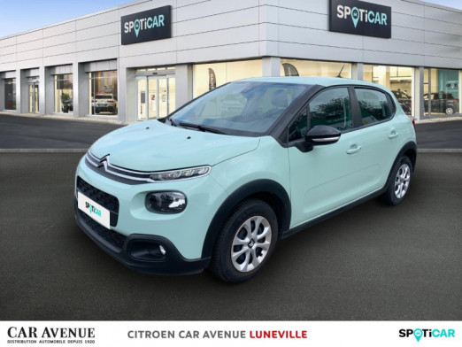 Used CITROEN C3 PureTech 82ch Feel S&S E6.d 2019 Almond Green € 11,600 in Lunéville