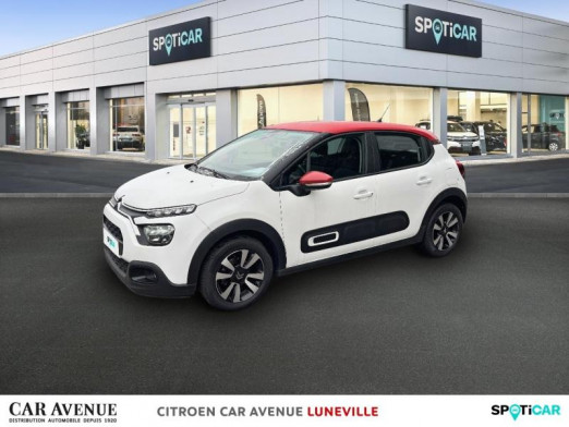 Occasion CITROEN C3 1.2 PureTech 83ch S&S Shine 2021 Blanc Banquise (O) 12 490 € à Lunéville