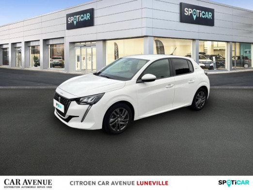 Occasion PEUGEOT 208 1.2 PureTech 100ch S&S Style 118g 2020 Blanc Banquise (O) 13 800 € à Lunéville