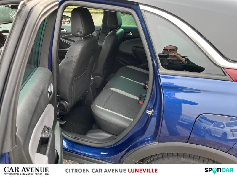 Occasion OPEL Crossland X 1.2 Turbo 110ch Elegance 6cv 2020 Bleu Intense 11990 € à Lunéville