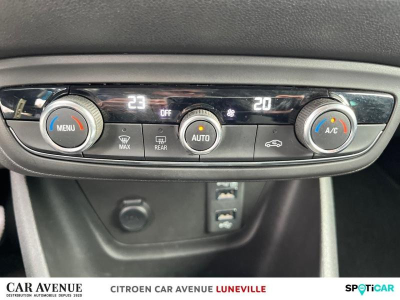 Occasion OPEL Crossland X 1.2 Turbo 110ch Elegance 6cv 2020 Bleu Intense 11990 € à Lunéville