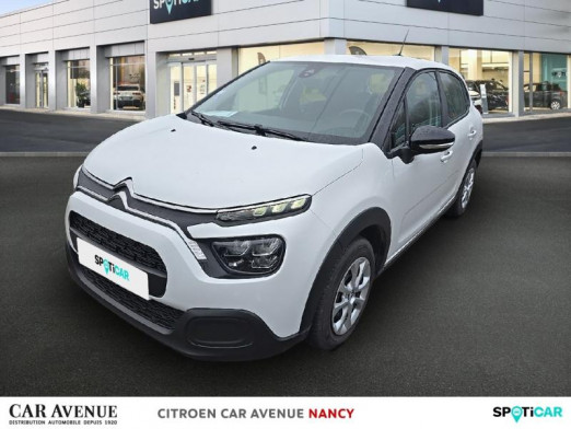Used CITROEN C3 1.2 PureTech 83ch S&S Feel 122-123g 2020 Blanc Banquise (O) € 8,947 in Lunéville