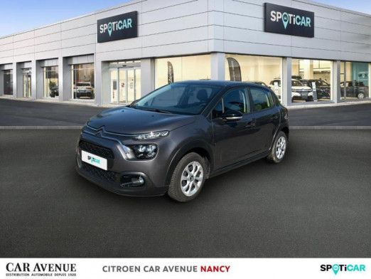 Used CITROEN C3 1.5 BlueHDi 100ch S&S PLUS 2023 Gris Platinium (M) - Noir Perla Nera € 12,749 in Lunéville