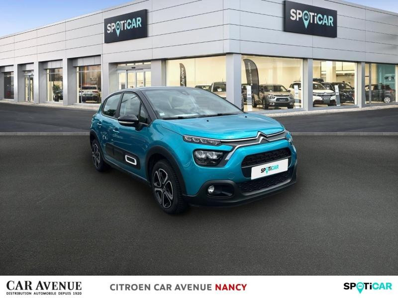 Occasion CITROEN C3 1.2 PureTech 83ch S&S Feel Pack 2021 Spring Blue (M) - Noir Onyx 9489 € à Lunéville