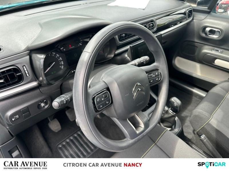 Occasion CITROEN C3 1.2 PureTech 83ch S&S Feel Pack 2021 Spring Blue (M) - Noir Onyx 9489 € à Lunéville