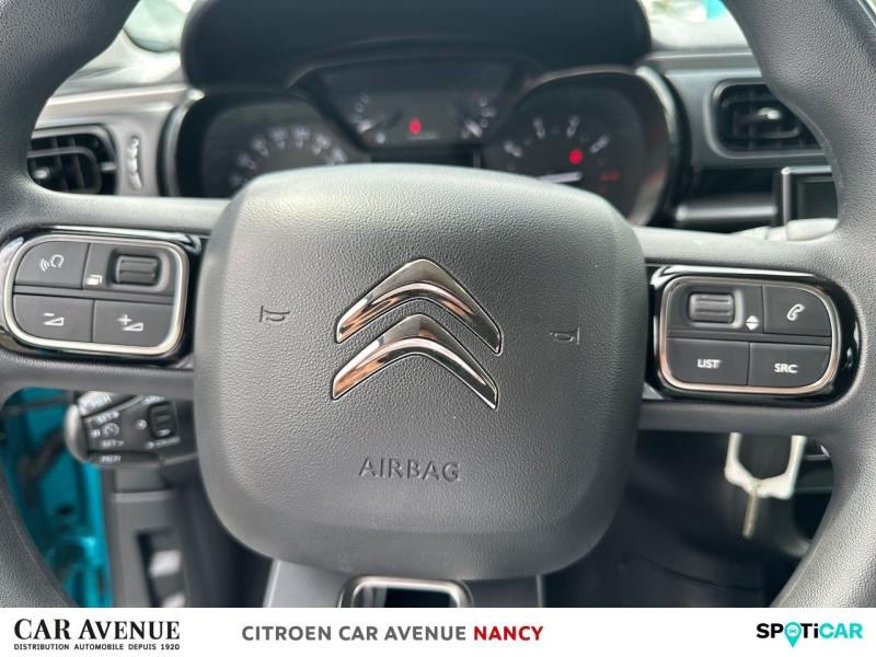 Occasion CITROEN C3 1.2 PureTech 83ch S&S Feel Pack 2021 Spring Blue (M) - Noir Onyx 9489 € à Lunéville