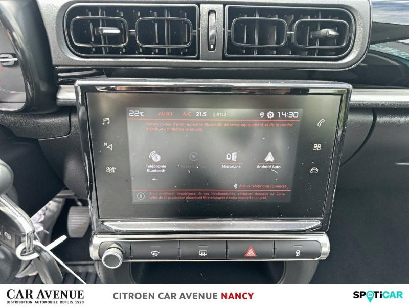 Occasion CITROEN C3 1.2 PureTech 83ch S&S Feel Pack 2021 Spring Blue (M) - Noir Onyx 9489 € à Lunéville