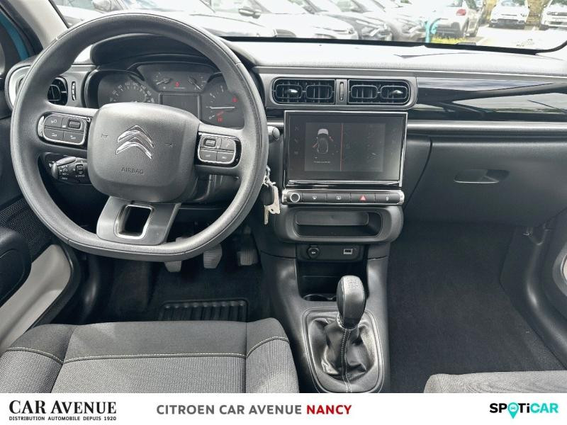 Occasion CITROEN C3 1.2 PureTech 83ch S&S Feel Pack 2021 Spring Blue (M) - Noir Onyx 9489 € à Lunéville