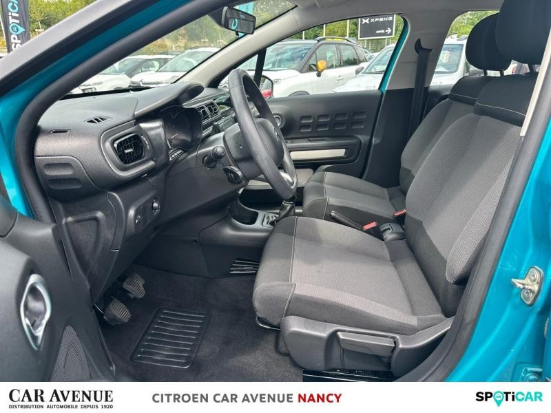 Occasion CITROEN C3 1.2 PureTech 83ch S&S Feel Pack 2021 Spring Blue (M) - Noir Onyx 9489 € à Lunéville