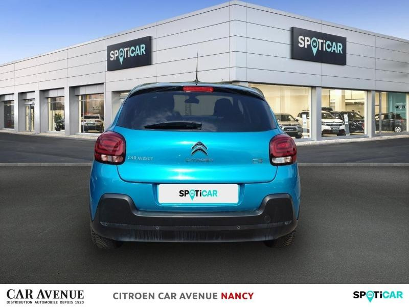 Used CITROEN C3 1.2 PureTech 110ch S&S Shine Pack  EAT6 2020 Spring Blue (M) - Noir Onyx € 11890 in Lunéville