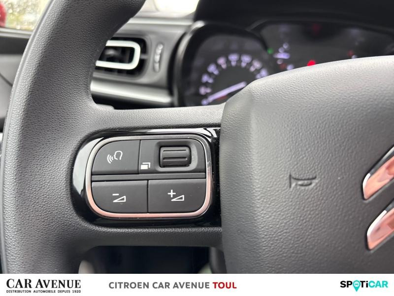 Occasion CITROEN C3 1.2 PureTech 83ch S&S Shine 2024 Gris Acier (M) - Rouge Aden 13590 € à Lunéville