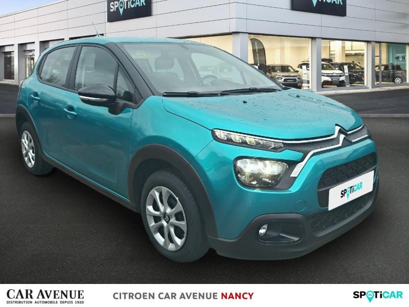 Used CITROEN C3 1.5 BlueHDi 100ch S&S PLUS 2023 Spring Blue (M) € 14290 in Lunéville