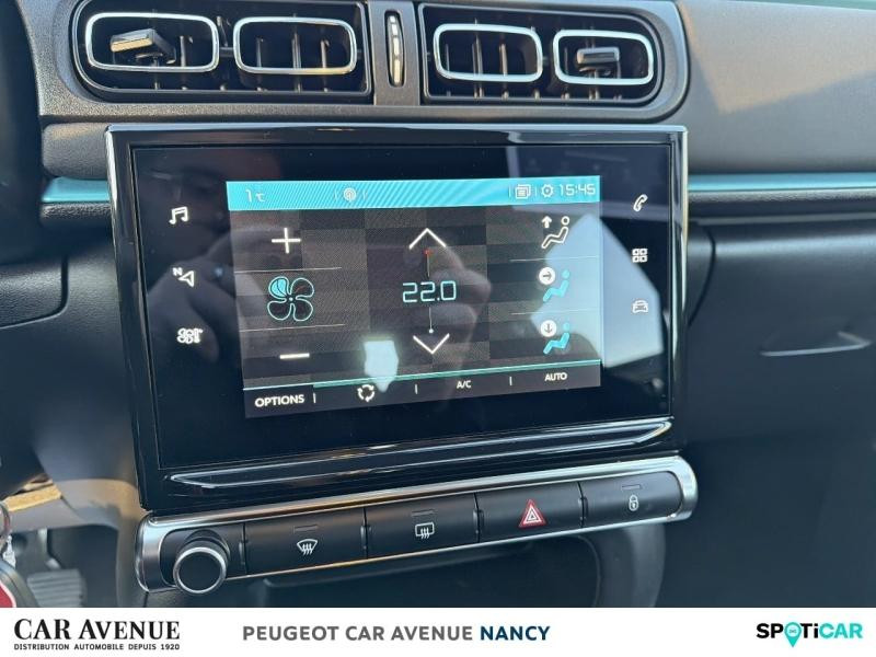Occasion CITROEN C3 1.2 PureTech 110ch S&S Shine 124g 2020 Spring Blue (M) - Noir Onyx 9290 € à Lunéville
