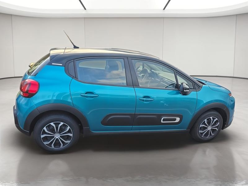 Occasion CITROEN C3 1.2 PureTech 83ch S&S Feel Pack 2021 Spring Blue (M) - Noir Onyx 11490 € à Lunéville