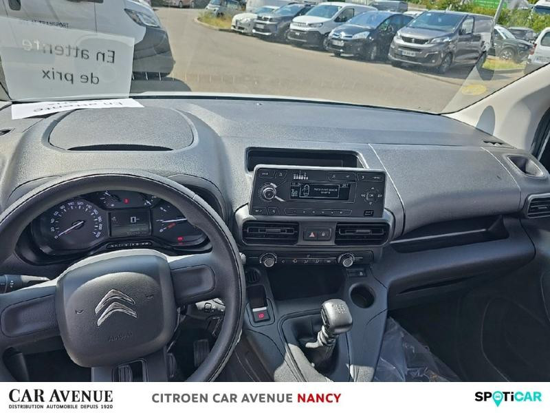 Occasion CITROEN Berlingo Van M 650kg BlueHDi 100ch S&S Cabine Extenso 3 places Pack Driver Connect 2023 Blanc Icy 14990 € à Lunéville