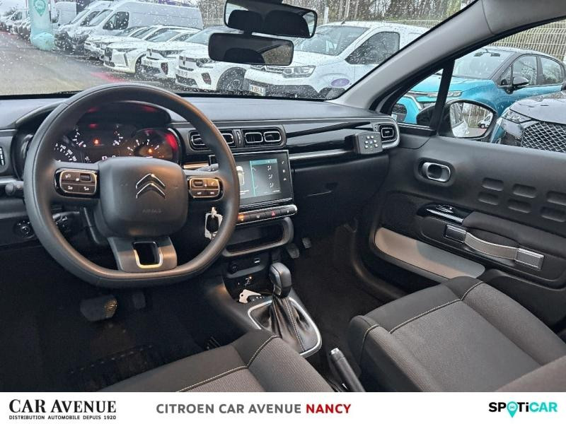 Occasion CITROEN C3 1.2 PureTech 110ch S&S Shine EAT6 2022 Blanc Banquise (O) - Noir Onyx 12490 € à Lunéville